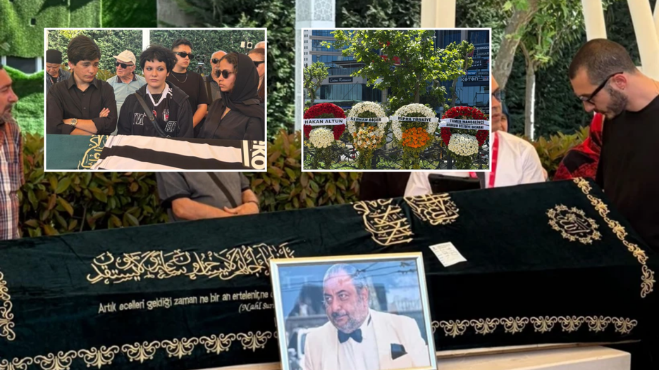 Reha Muhtar'ı çocukları uğurladı: Güle güle baba