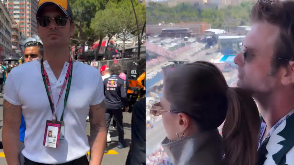 Kıvanç Tatlıtuğ F1 için Monaco'ya gitti