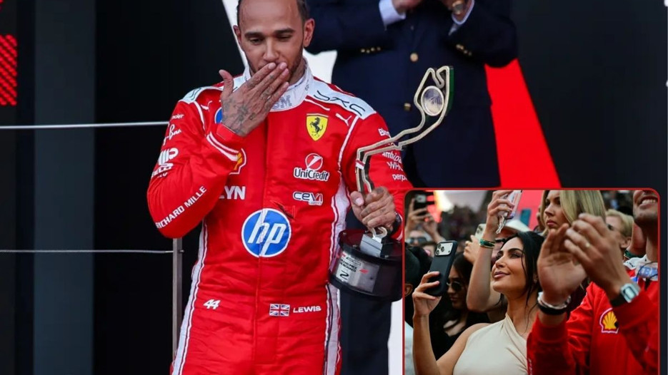 Monaco'da yarıştan bile çok konuşulan öpücük