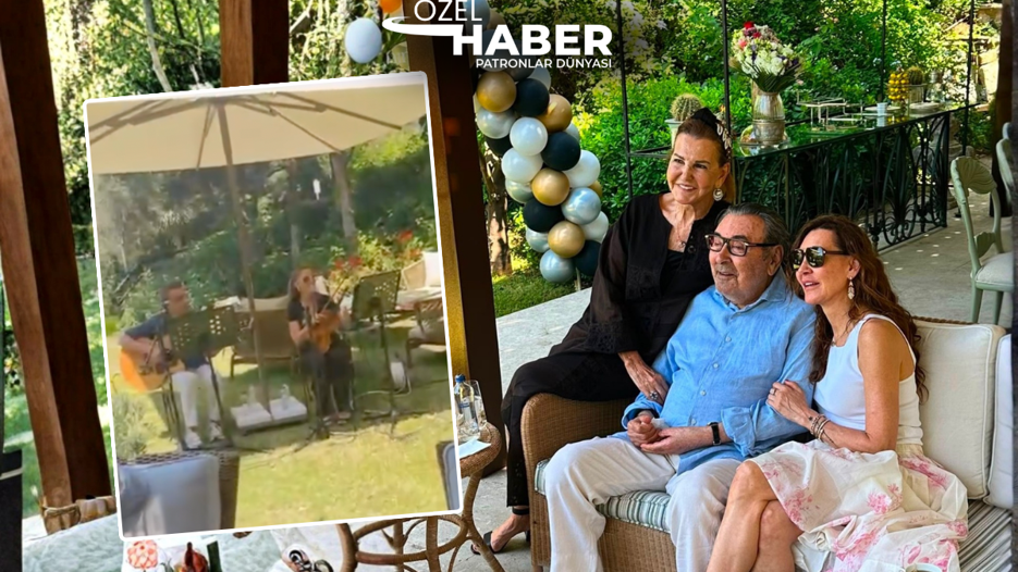 Aydın Doğan'a Babalar Günü orkestrası