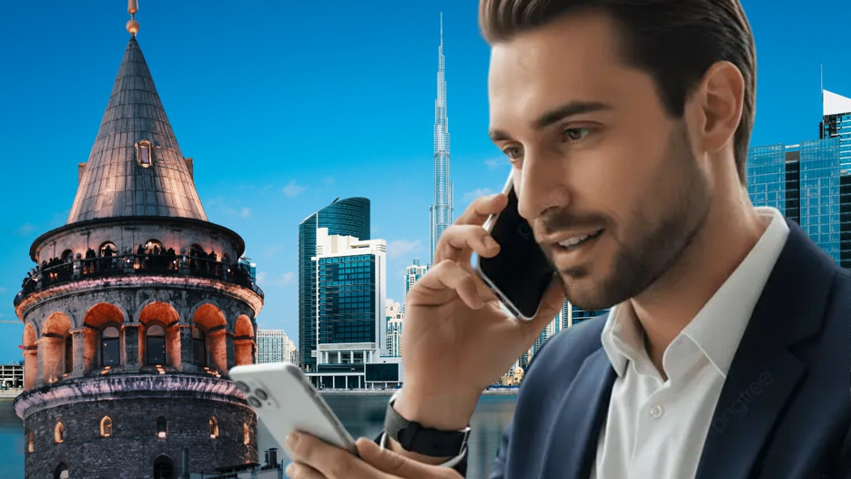 Dubai'den İstanbul için telefon yağmuru