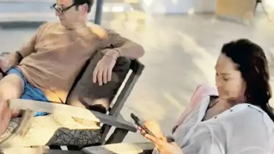 Aşk tatilinden eski eşinin evine