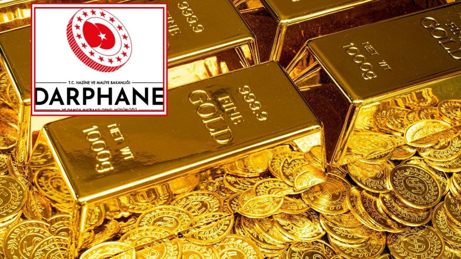 Darphane ilk yarıda 9,8 milyondan fazla altın bastı