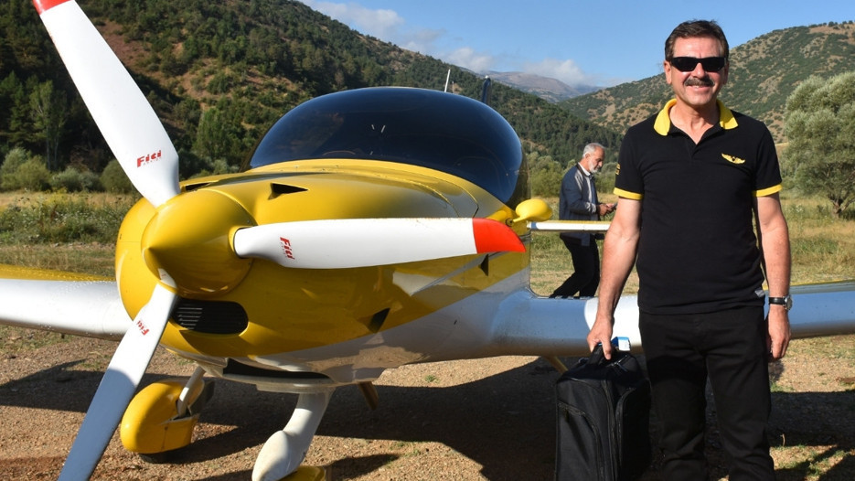 Pilot patronun özel uçuşu