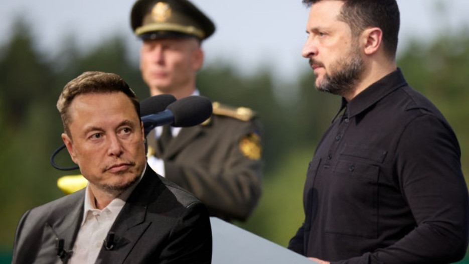 Zelenskiy, Elon Musk'ı Özgürlük Nişanı ile ödüllendirdi