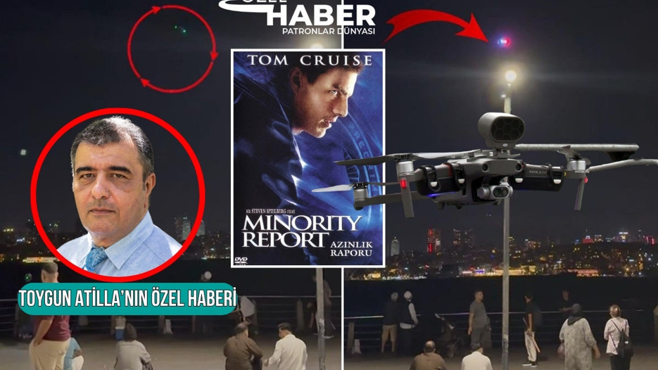 Azınlık raporu film, polis dronları gerçek