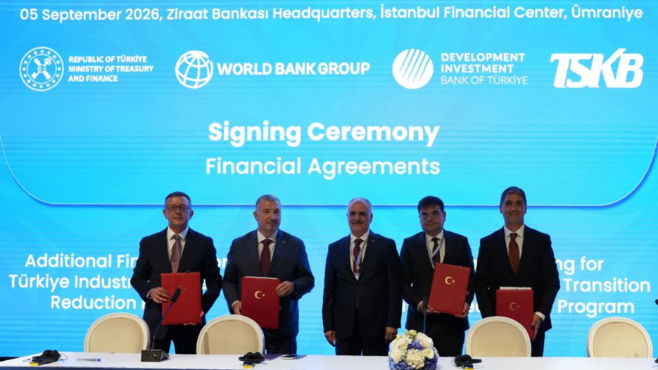 TKYB ile Dünya Bankası arasında milyon dolarlık anlaşma