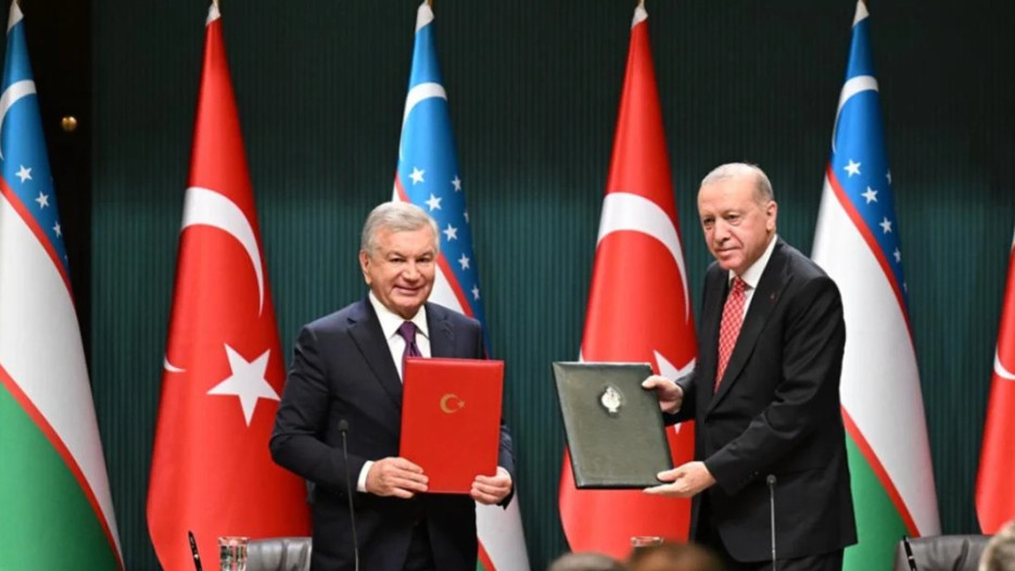 Türkiye ile Özbekistan'dan 5 imza