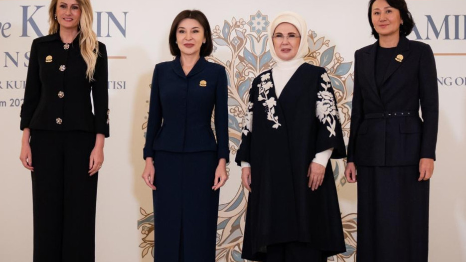 Türk dünyası First Lady'lerinden Emine Erdoğan'a destek