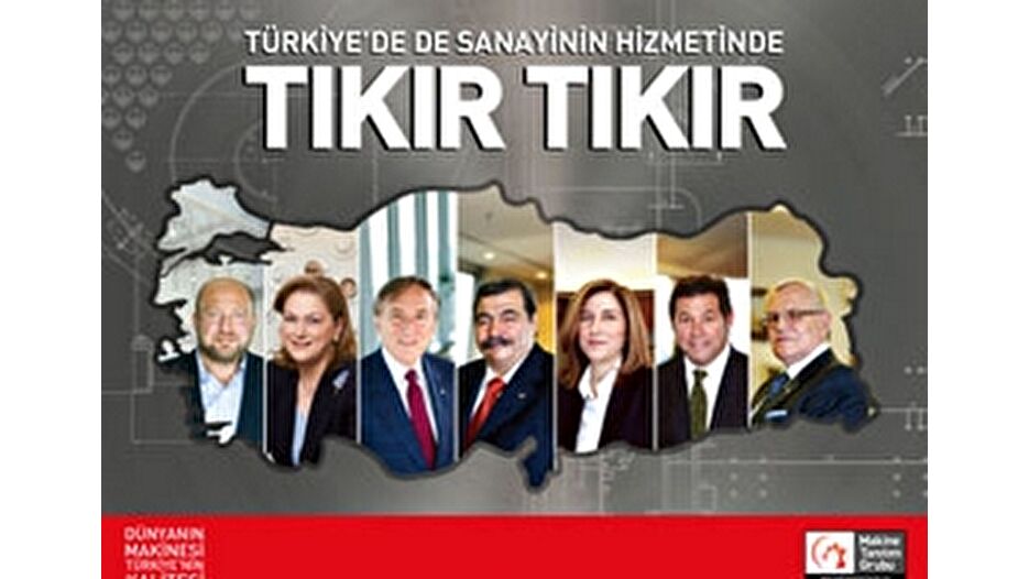 Türkiye'nin önde gelen 7 patronu böyle 'Tıkır Tıkır' dedi. İşte o reklam filmi... 