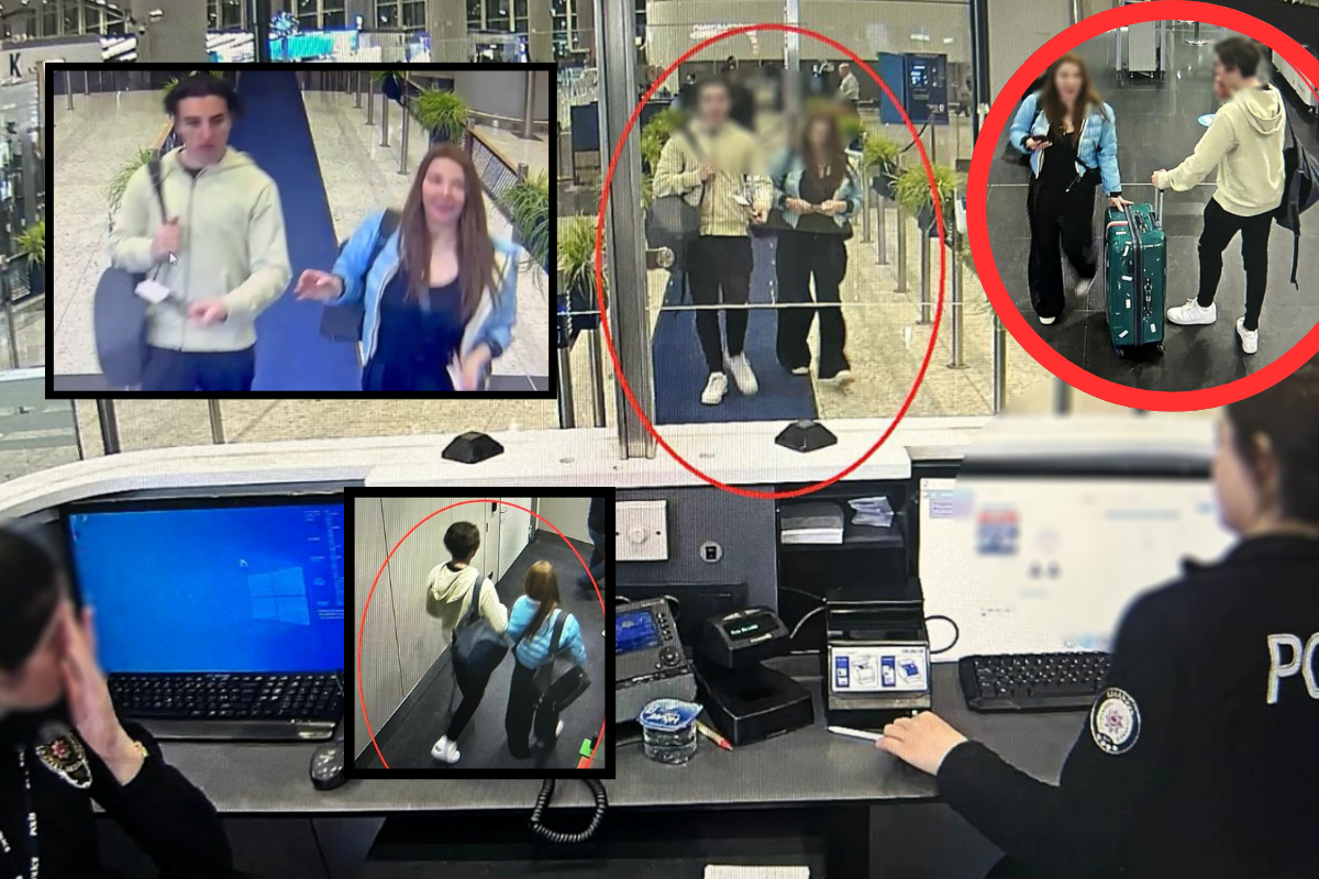 Kazaya karışan Timur Cihantimur ve anne Eylem Tok'un Mısır'a kaçış anı kameralara yakalandı