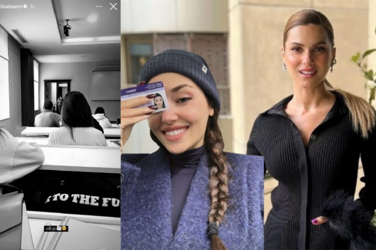 Eltilerin okul savaşı: Hande'den sonra Nazlı Sabancı da okul sırasında