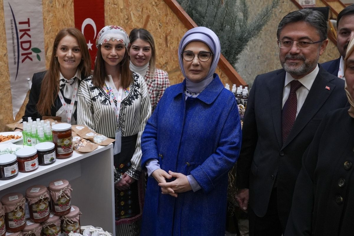 Emine Erdoğan: Ekilmemiş tek bir karış toprağımız kalmasın