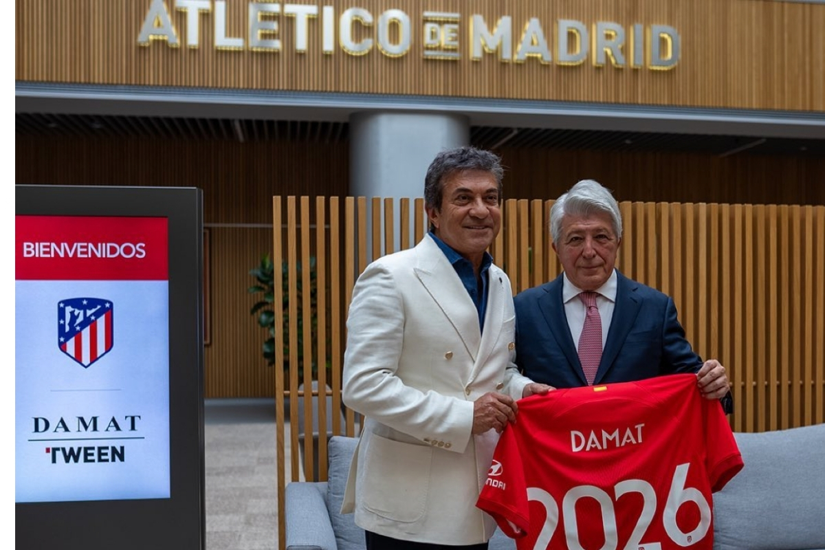 Kapıyı Damat Tween’in 2026 yılına kadar sponsor olduğu İspanyol Atletico Madrid futbol kulübü açtı
