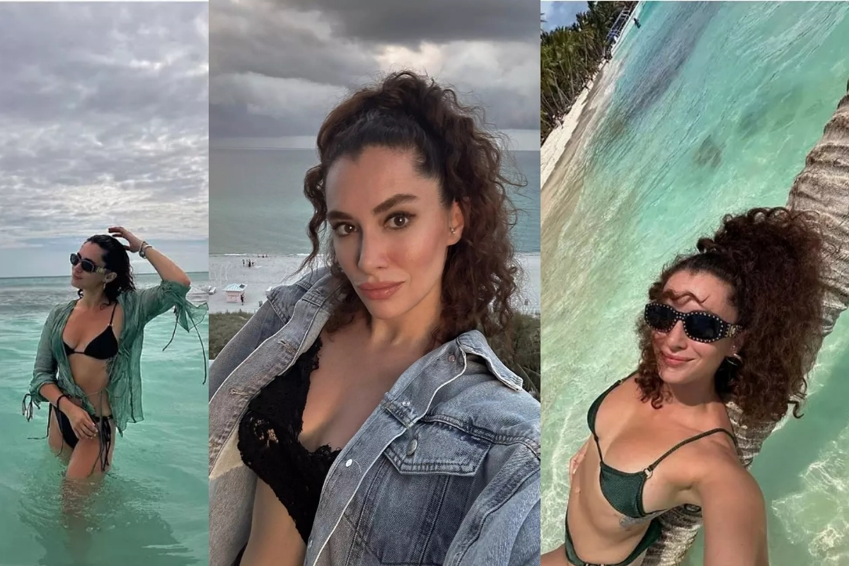 Oyuncu Hande Doğandemir'den yeni Dominik pozları