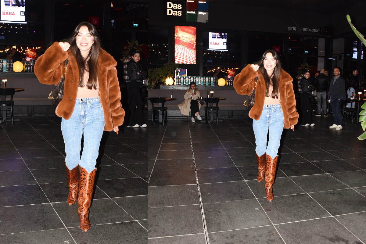Neslihan Atagül Milano'da Talk Show programına katıldı