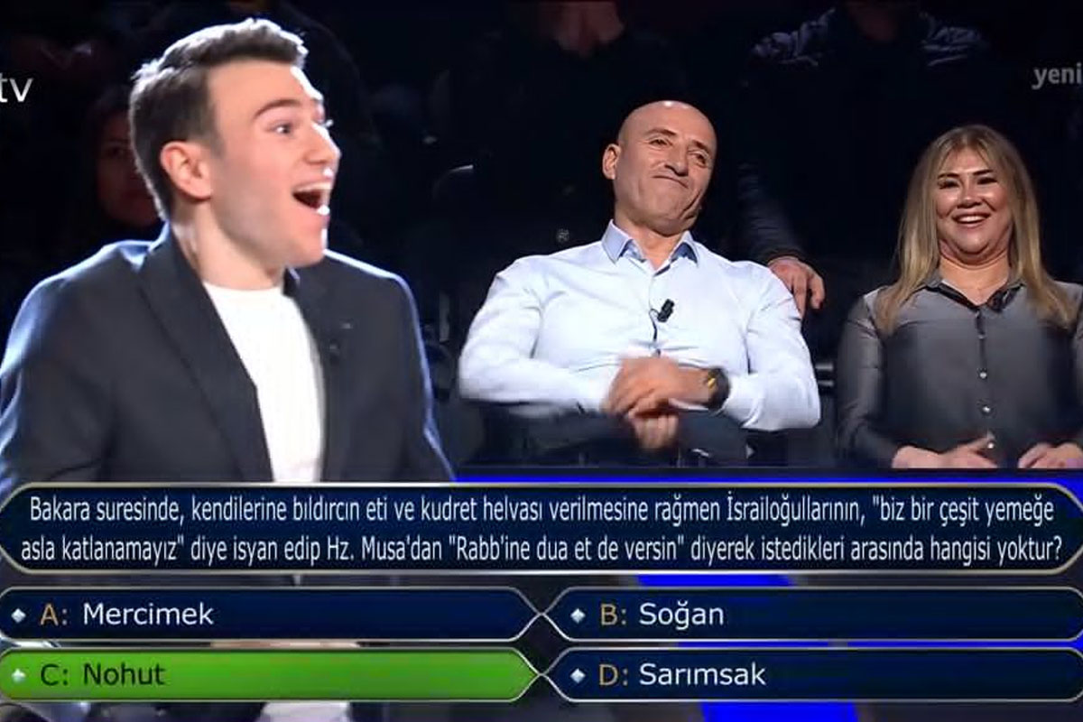 Kim Milyoner Olmak İster'de Berk Göktaş, 5 Milyon TL’yi kazanan ilk yarışmacı oldu.