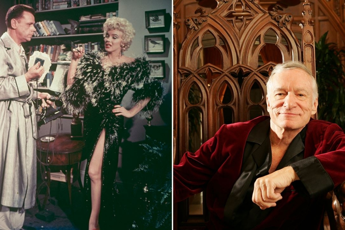 Marilyn Monroe ve Hugh Hefner'in yakınındaki mezar açık artırmada