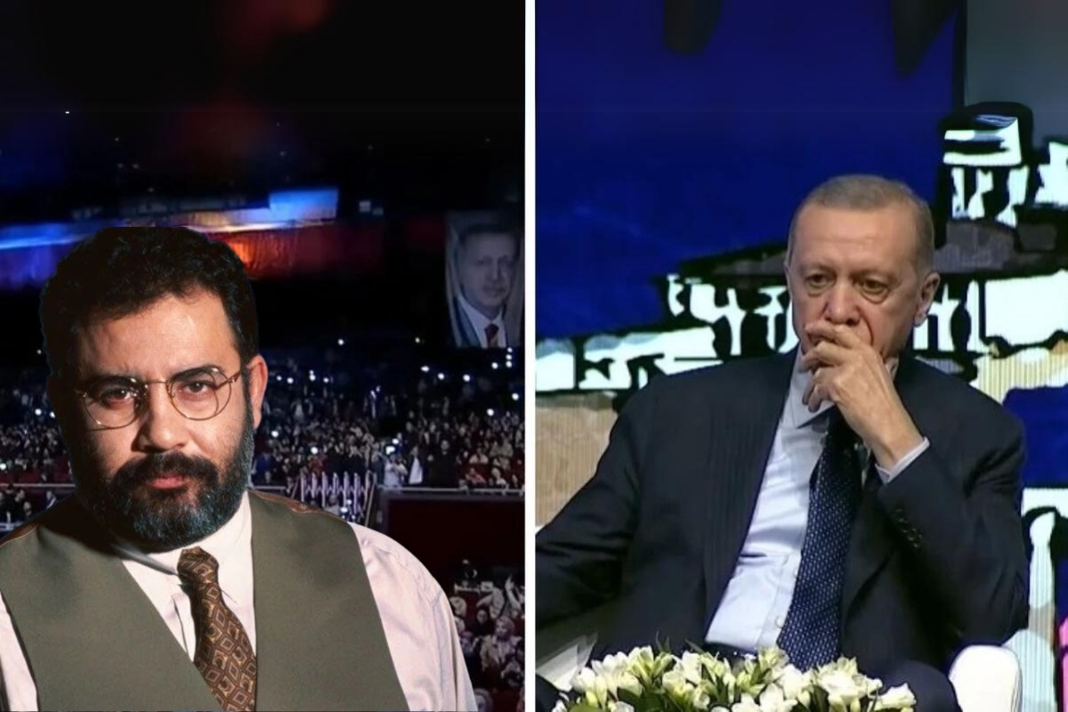 Cumhurbaşkanı Recep Tayyip Erdoğan'ın gençlerle buluştuğu etkinlikte 'Ahmet Kaya- Şafak Türküsü' çalmaya başlayınca duygu dolu anlar yaşadı