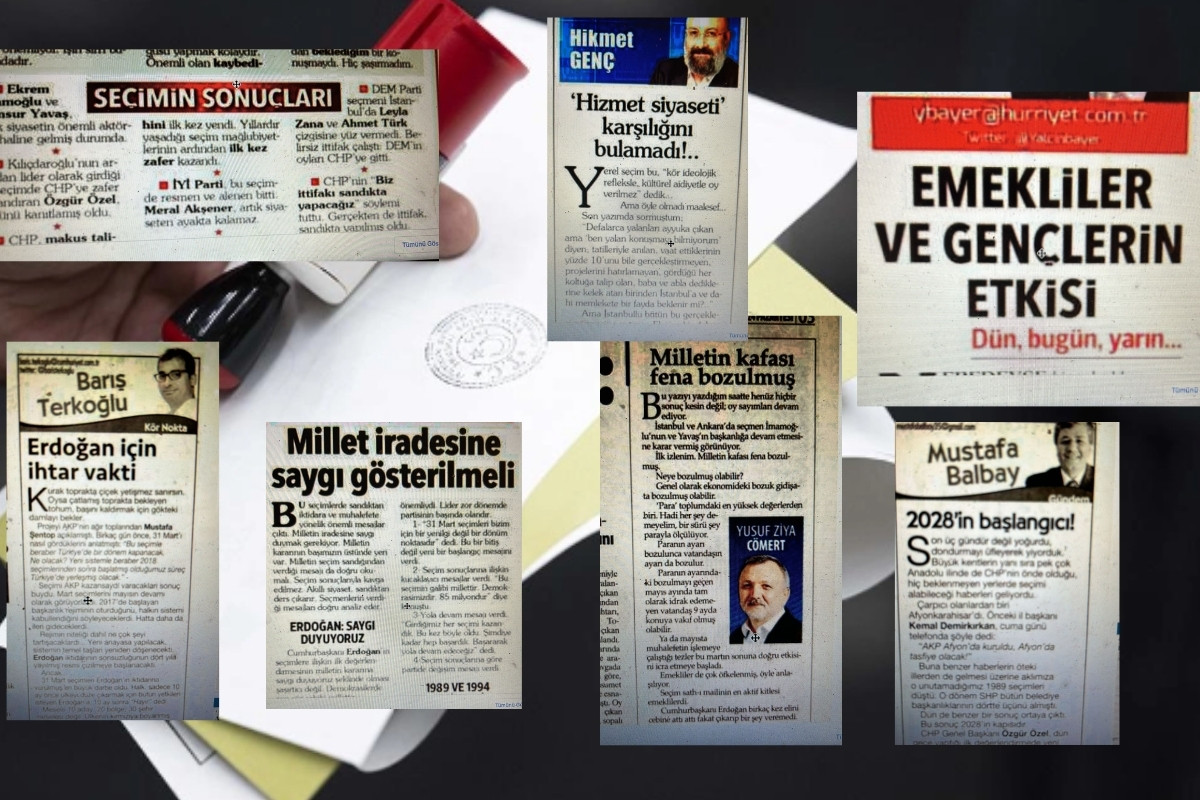 2024 yerel seçimleri sonuçları için Türk basınındaki kalemler neler yazdı?