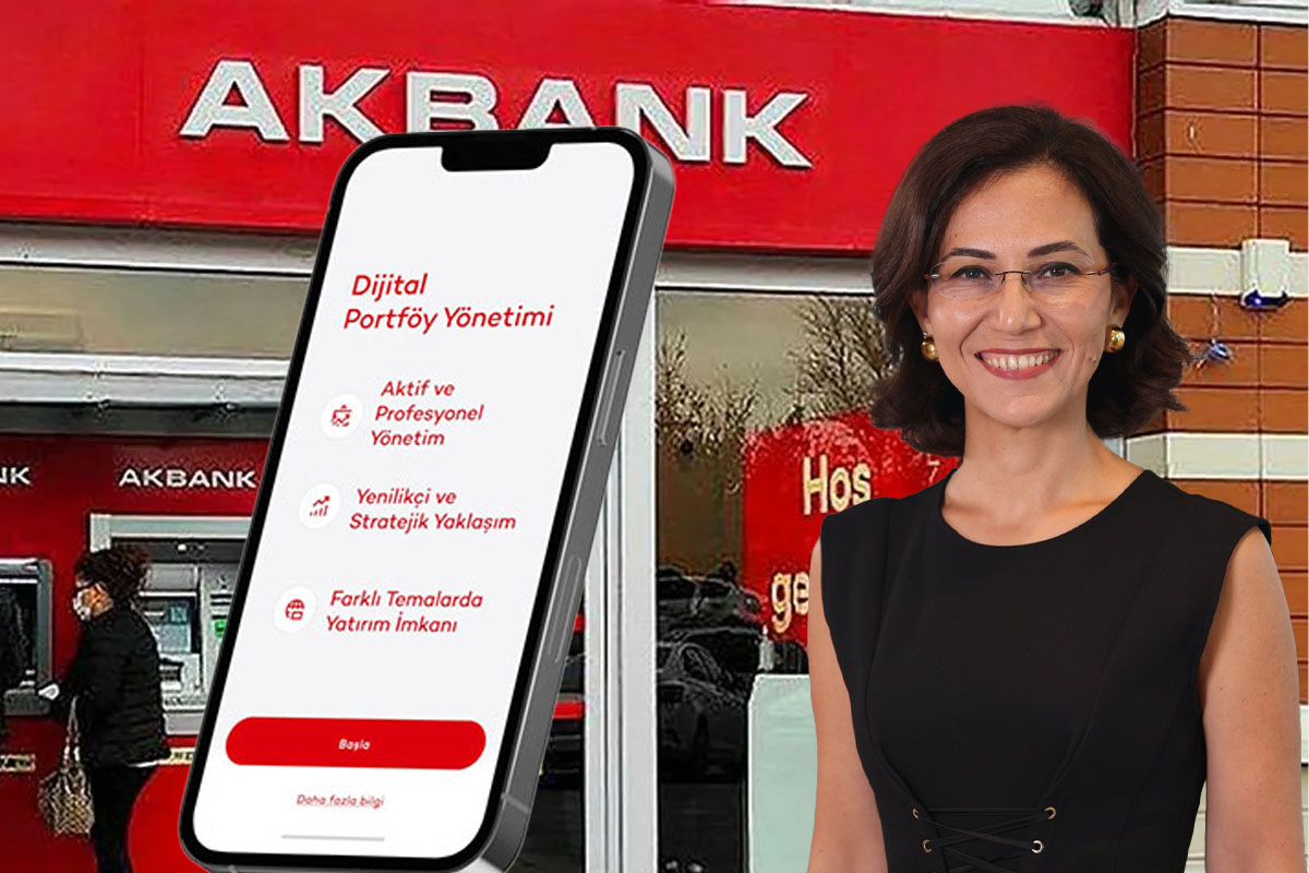 Türkiye'nin ilk "Dijital Portföy Yönetimi" hizmeti Akbank Mobil'de