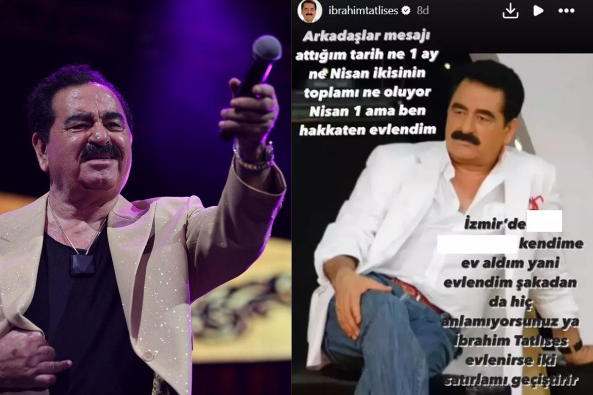 İbrahim Tatlıses'in seçim ve evlilik açıklaması 1 Nisan şakasıymış