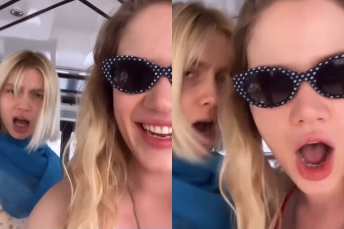 Aleyna Tilki ve Serel Yereli'nin 'şakşuka' dansı