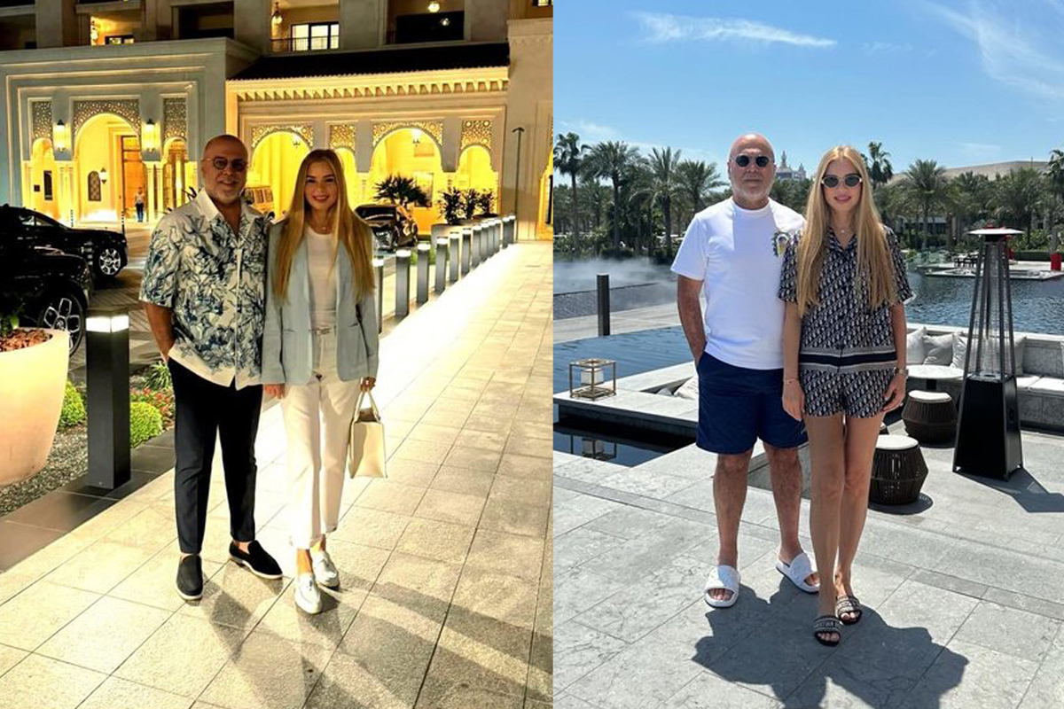 İş insanı Ayaydın ve ailesi Dubai tatilinde