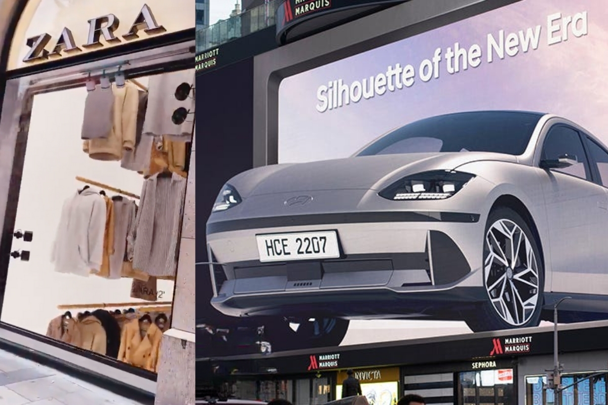 Mağaza vitrininde reklam devrimi