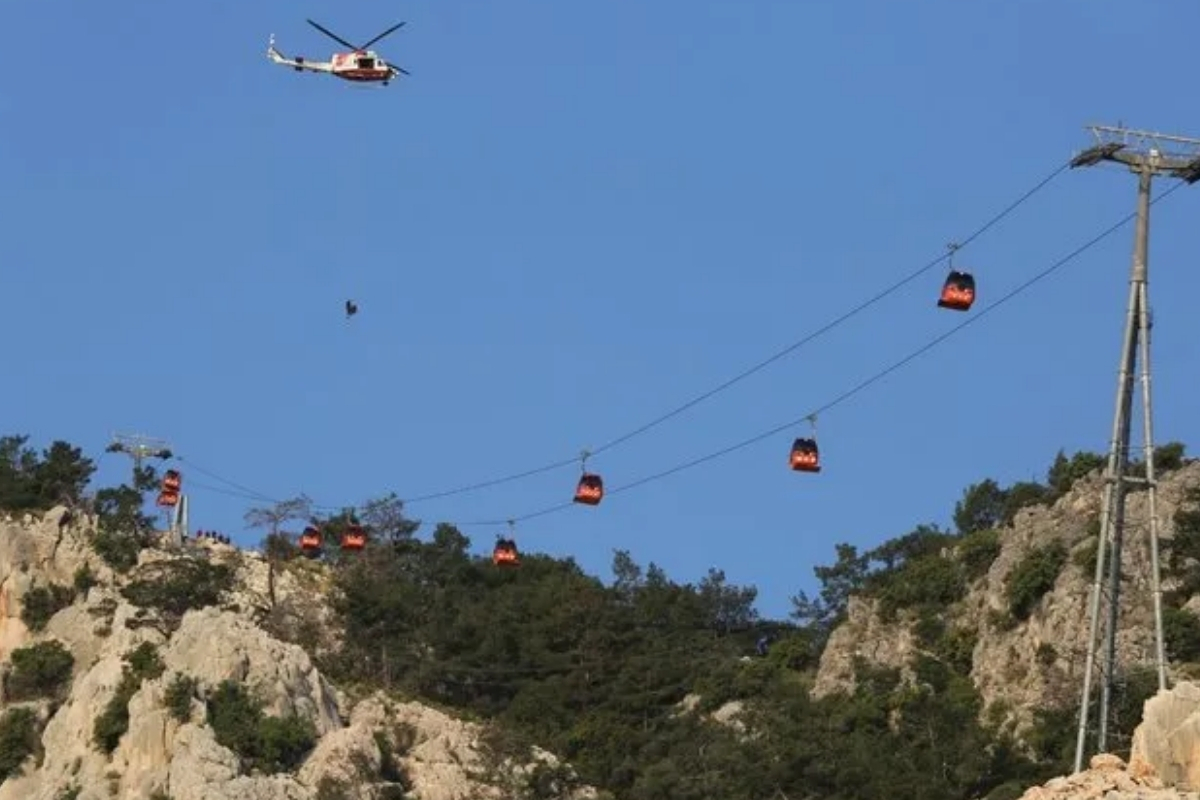 Antalya'daki teleferik sabıkalı çıktı