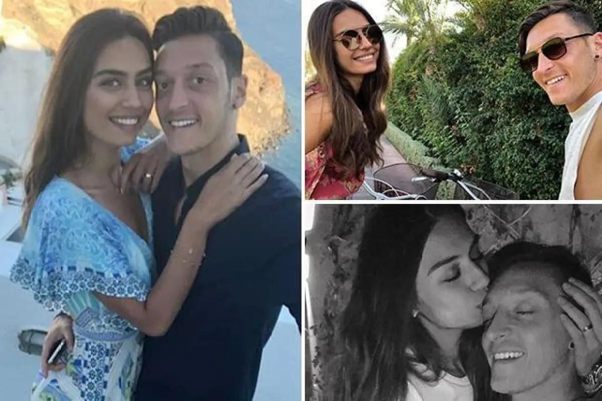 Amine Gülşe Mesut Özil çiftini at tutkusu sardı