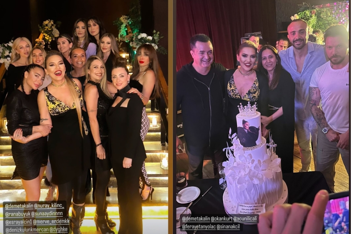 Demet Akalın'a kocasından mekan kapatma sürprizi
