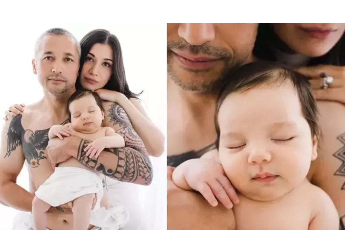 İlhan Mansız minik bebeğinin yüzünü ilk kez gösterdi