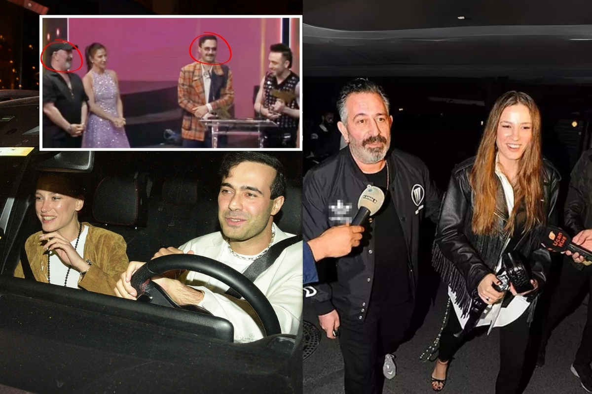 Serenay Sarıkaya'nın eski ve yeni sevgilisi aynı karede