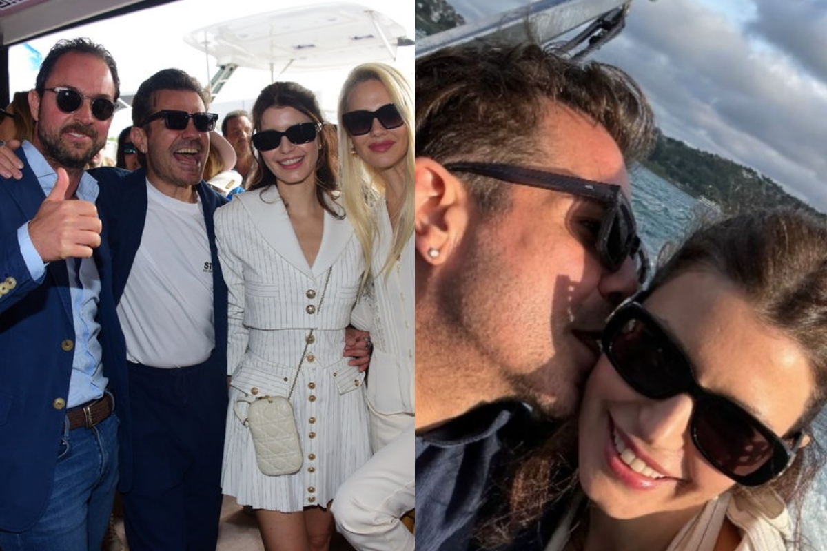 Beren Saat- Kenan Doğulu çiftinden tekne öpücüğü