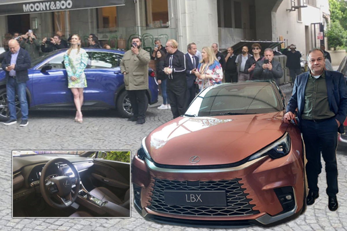 Japon Lexus yeni modelini Hadise'yle tanıttı