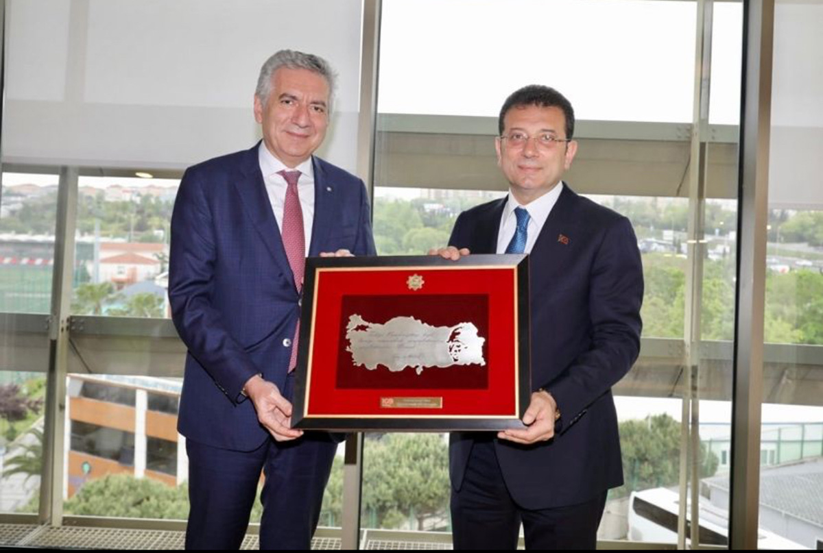 İSO'dan Ekrem İmamoğlu'na tebrik ziyareti