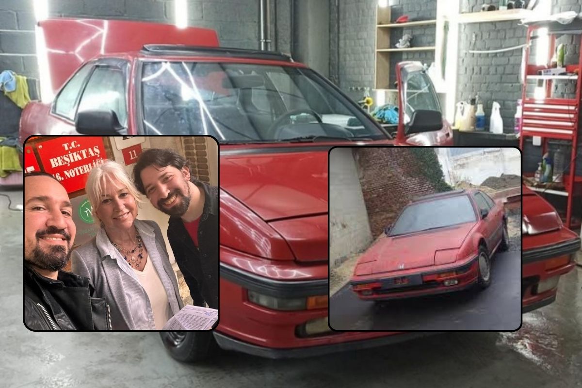 Ailesi, Barış Manço'nun otomobilinin peşinde