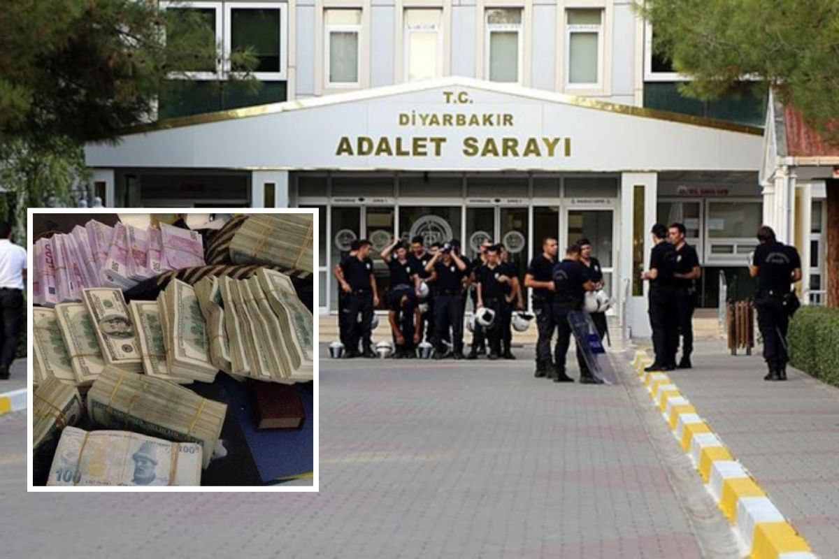 Adliye çetesinden destelerle dolar ve euro çıktı