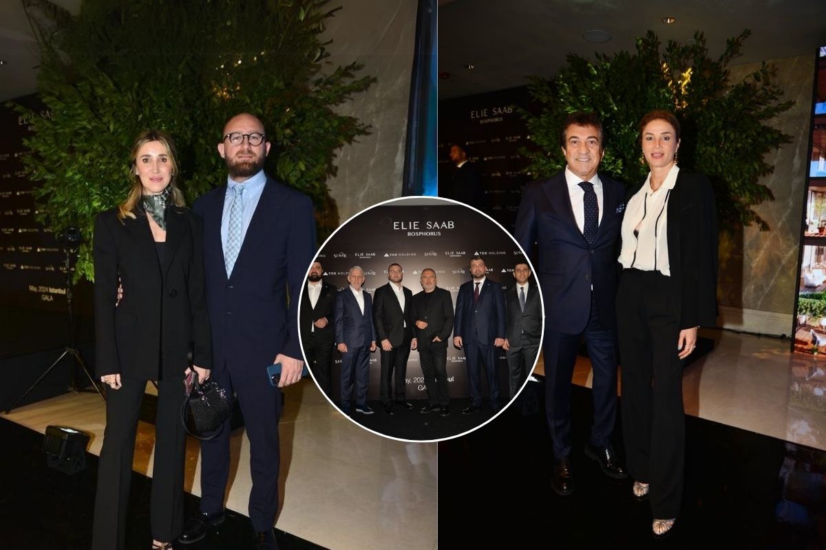Ünlü modacı Elie Saab Türkiye'de projesini tanıttı