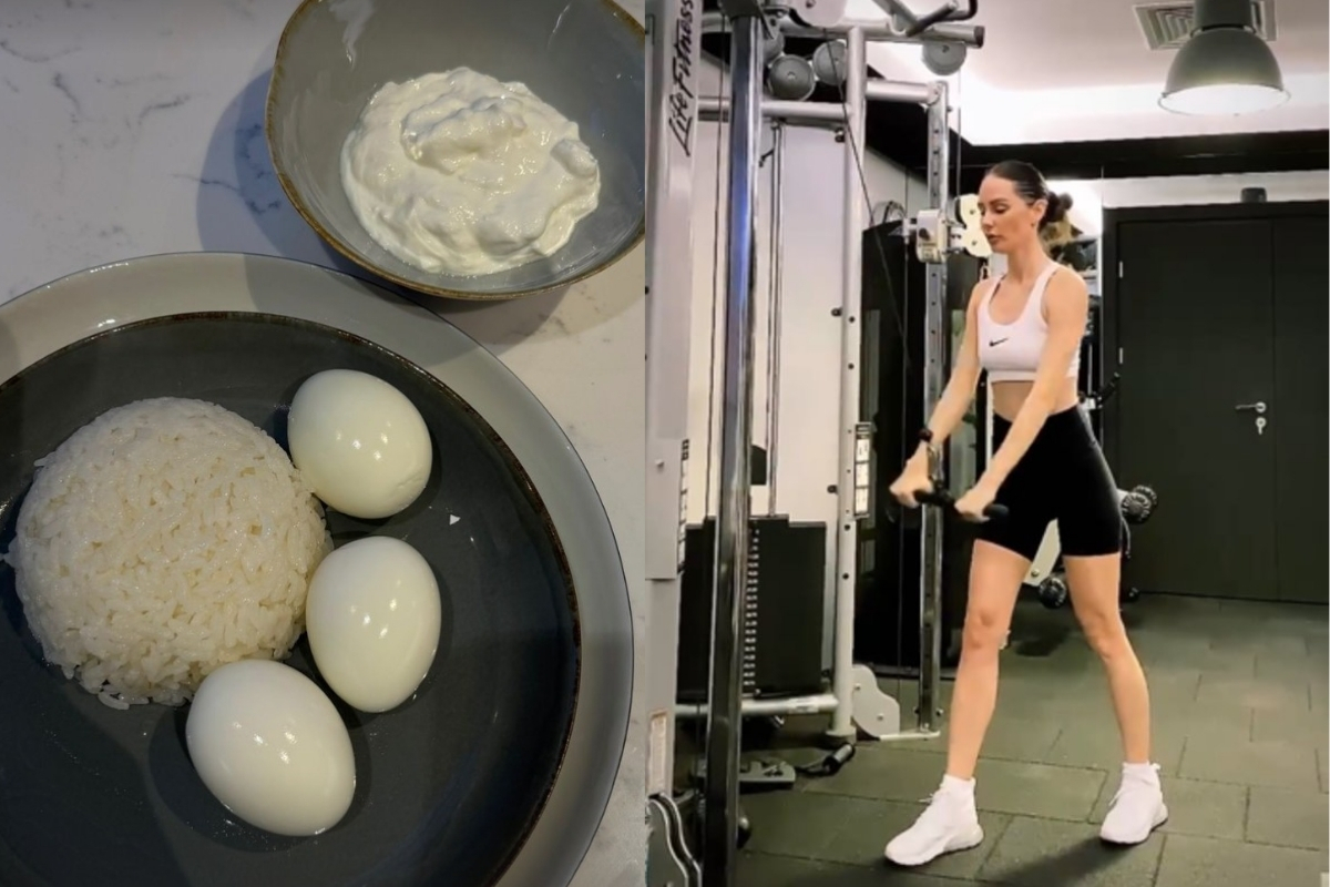 Yasemin Özilhan'ın haşlanmış yumurta, yoğurt ve pirinç pilavı diyeti