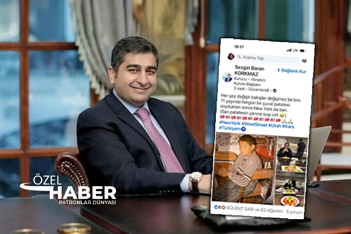 ABD'de yaşayan firarı Sezgin Baran Korkmaz'dan nostaljik 'patates' paylaşımı