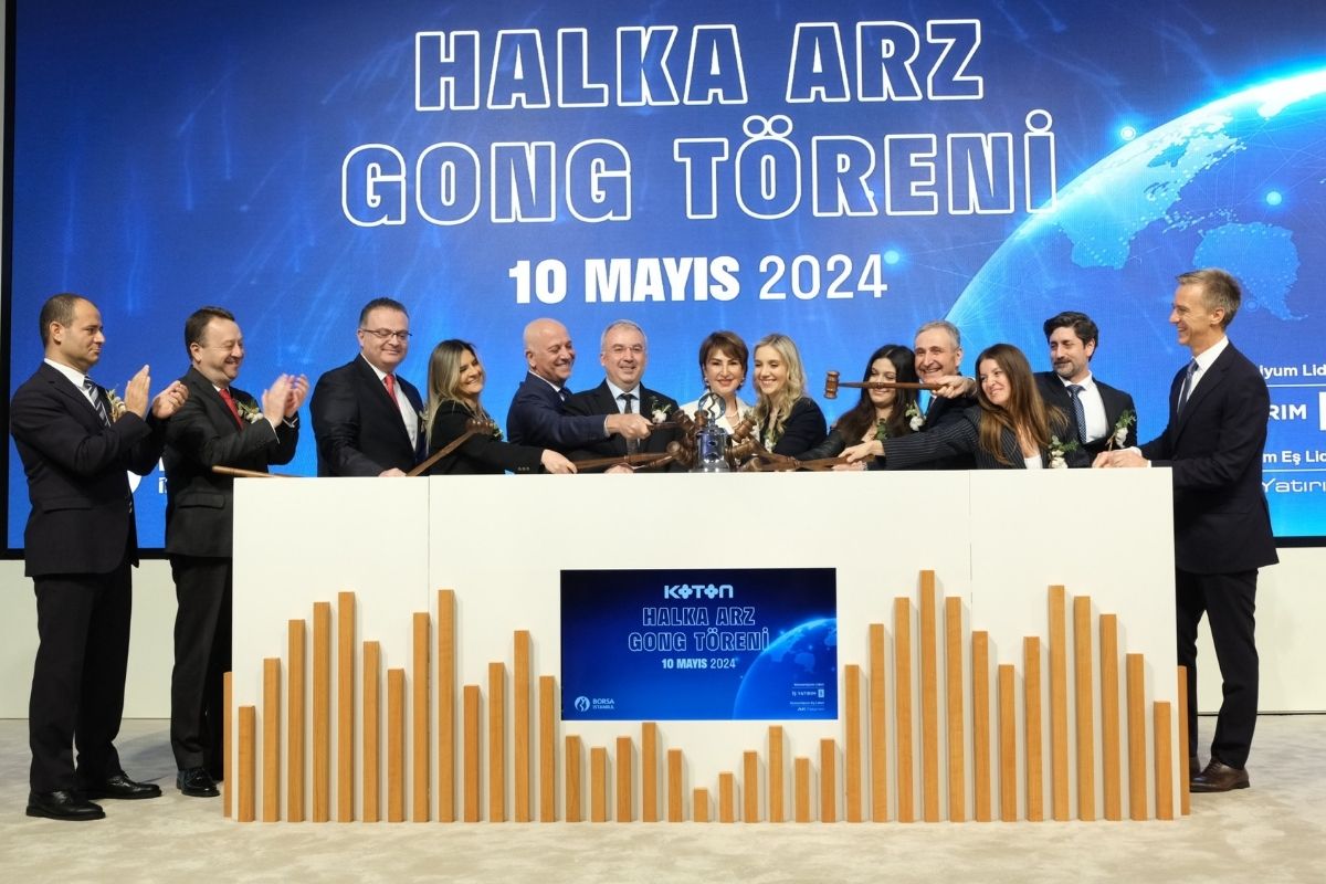 Koton’un halka arzı tamamlandı! Borsa İstanbul’da gong, Koton için çaldı