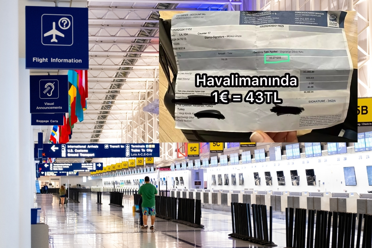 Yeme içme sektöründen sonra havalimanlarında döviz kuru vurgunu...