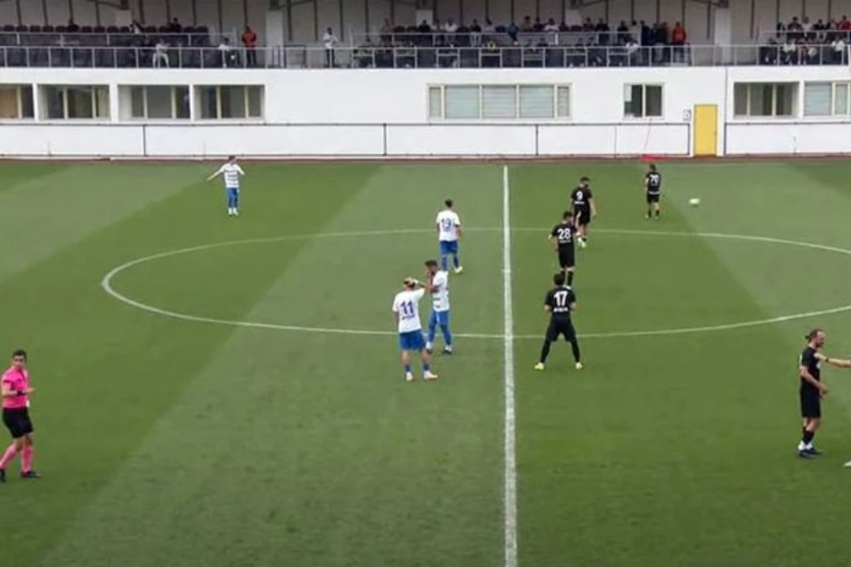 Ankaraspor-Nazilli Belediyespor maçında tüm maç boyunca kaleye tek şut atıldı