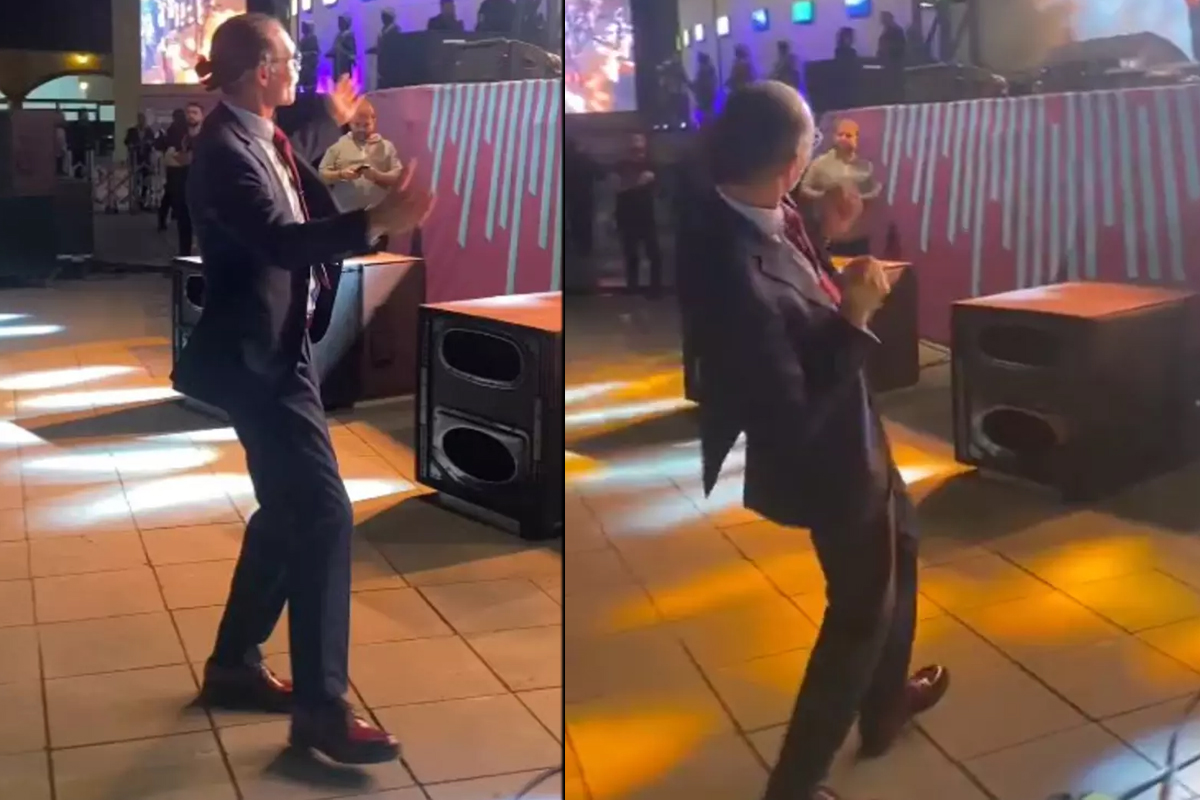 Erdal Beşikçioğlu Melek Mosso konserinde doyasıya eğlendi