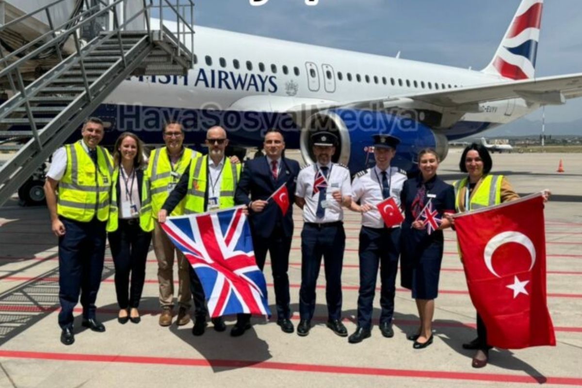 British Airways ilk İzmir uçuşunu gerçekleştirdi