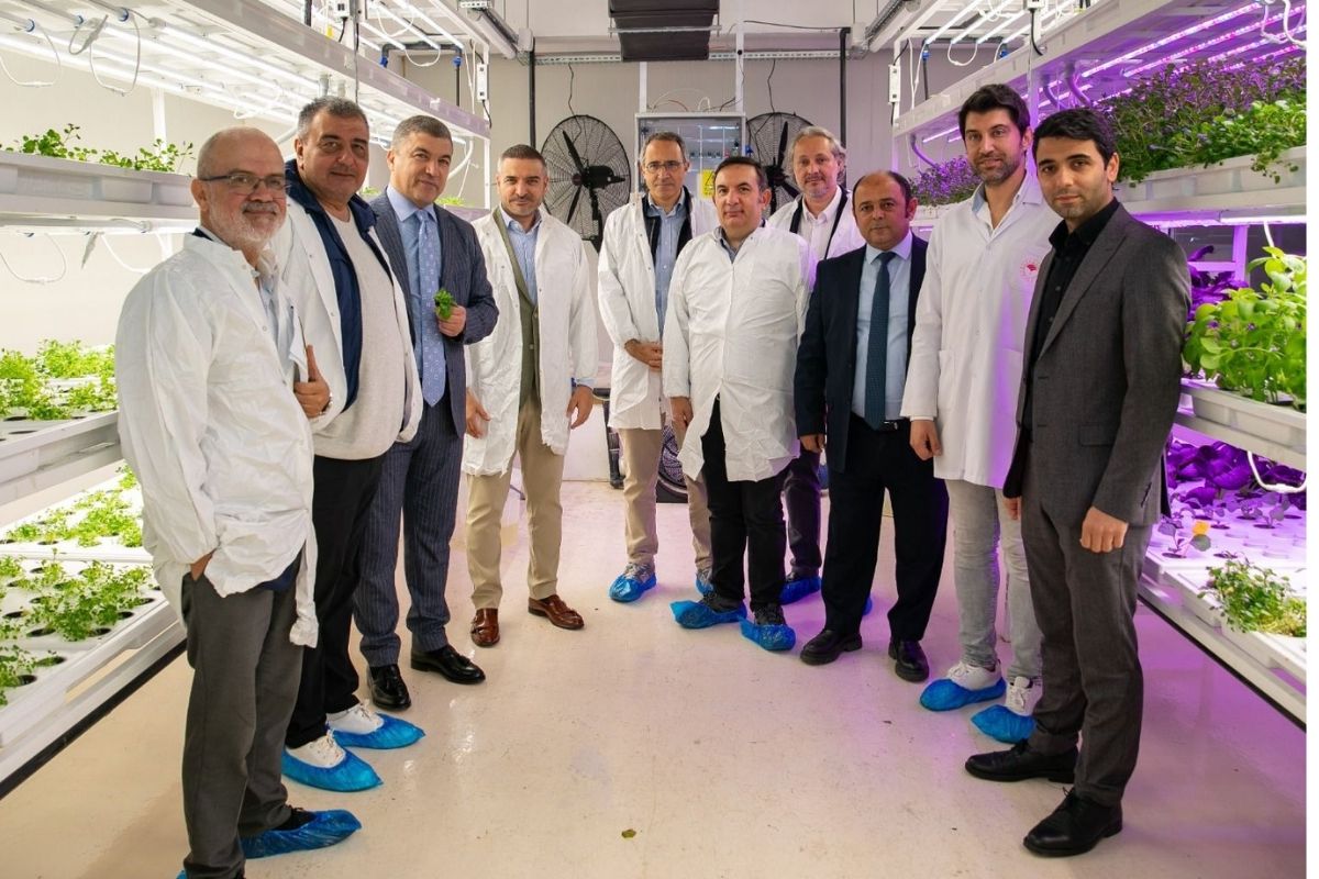 İGSAŞ ve Tarım Orman Bakanlığı'nın dikey tarım proje merkez üssüne girdik