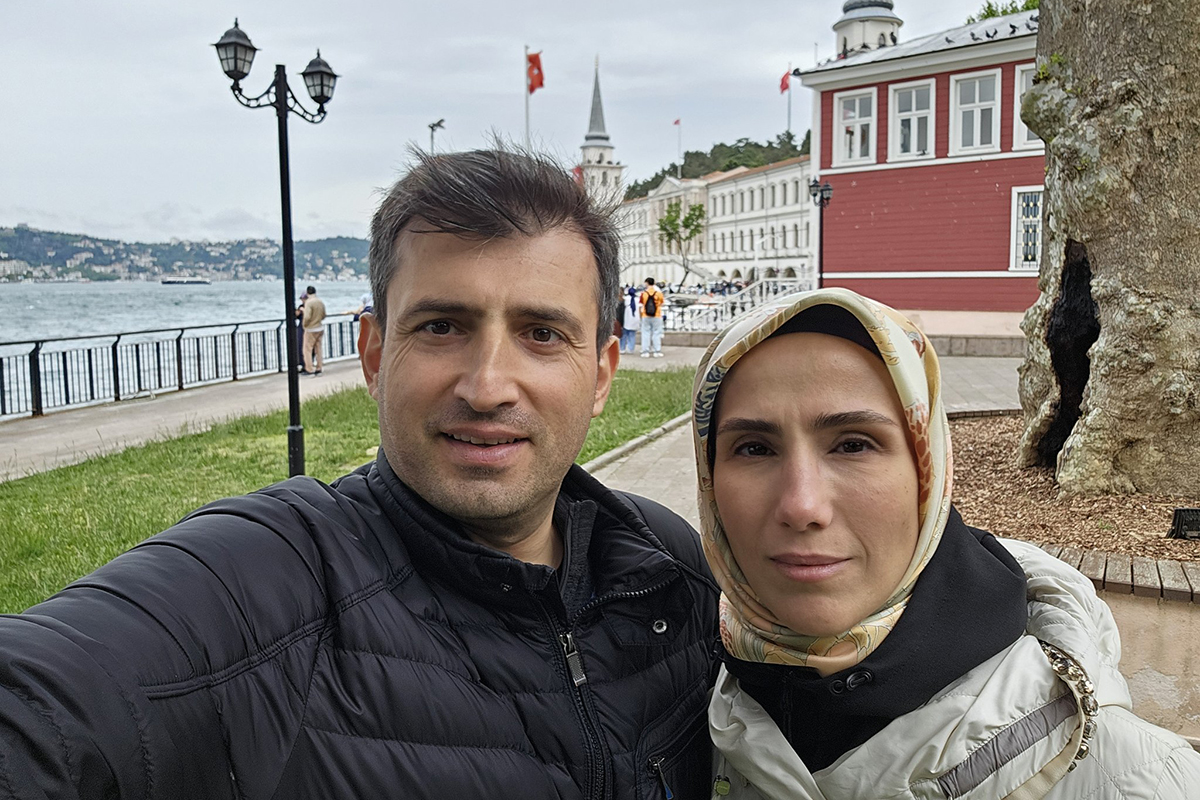 Bayraktar çiftinin Kuleli hatırası