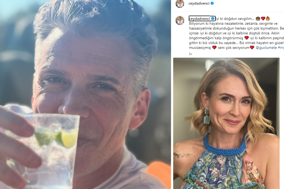 Ceyda Düvenci'den sevgiline romantik jest